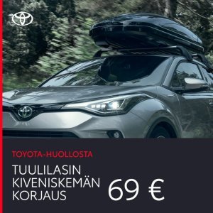 Tuulilasit kuntoon nopeasti ja ammattitaidolla!

Ja aikaa varaamatta sekä jos sinulla on lasivakuutus niin kaikkien vakuutusyhti...