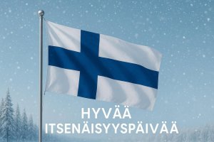 Onnea Suomi ja suomalaiset!