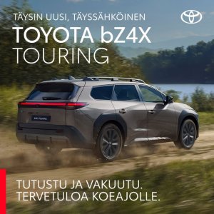 Nyt rajattu nopean toimituksen erä Toyota bZ4X Touring Limited Edition AWD -malleja erikoiseduin:
